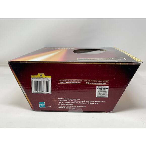 Star Wars Episode I Queen Amidala Doll (1999 Portrait Edition - Red Senate Gown) - Picture 5 of 6